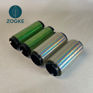 Muestra Gratuita de Cinta Holográfica BOPP Transparente Brillante, Fácil de Rasgar, Impermeable, para Sellado de Bolsas, Apertura de Cajas de Tabaco, Activación por Presión con Agua - Product Image 6