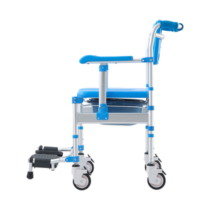 <span class=keywords><strong>Silla</strong></span> <span class=keywords><strong>de</strong></span> ducha <span class=keywords><strong>de</strong></span> aluminio impermeable, <span class=keywords><strong>silla</strong></span> <span class=keywords><strong>de</strong></span> ruedas plegable antivuelco 3 en 1, <span class=keywords><strong>silla</strong></span> cómoda <span class=keywords><strong>para</strong></span> ancianos <span class=keywords><strong>discapacitados</strong></span> - Product Image 1