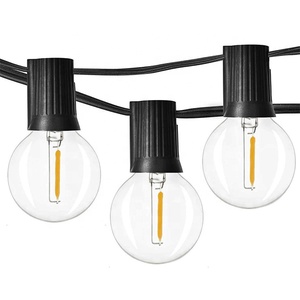 Ngoài Trời LED Không Thấm Nước G40 Giáng Sinh Trang Trí Kỳ Nghỉ Chiếu Sáng Chuỗi Lights Đối Với Patio Vườn Ánh Sáng Đám Cưới - Product Image 1