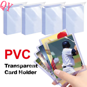 Q Y Factory Super Clear Seller Custom Plastic Hard <b>Game</b> n Card Top Loaders Sleeves Sports Trading 35PT Card Top Loader - Product Image 6