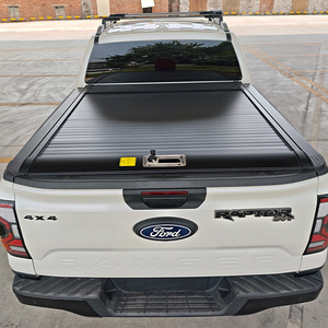 ฝาครอบกระบะอลูมิเนียม Great Wall Poer สำหรับรถกระบะ Ford <span class=keywords><strong>Ranger</strong></span> ป้องกันน้ำ กันขโมย พร้อมระบบล็อค - Product Image 2