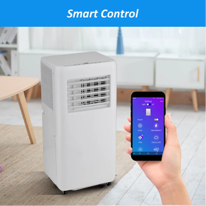 Climatiseur portable 7000 BTU à installation facile avec télécommande, écran LED et déshumidificateur puissant - Product Image 6