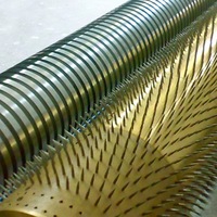 Shine East Online Rotary POF Film Plastique Perforateur Non Tissé Inline Micro Perforation Machine
