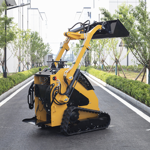 Mini-chargeuse compacte sur chenilles à moteur diesel Euro5 importé, pompe PLC, pour le bâtiment et l'agriculture, livraison gratuite, prix abordable - Product Image 2
