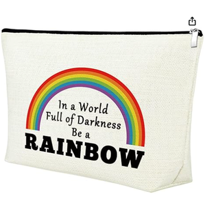 Arco Iris orgullo Arco Iris cremallera monedero cartera LGBTQ orgullo bandera plana cremallera <span class=keywords><strong>bolsa</strong></span> maquillaje <span class=keywords><strong>bolsa</strong></span> - Product Image 1