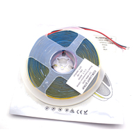 Bande LED fine 12V 24V 320 LED/m IP20, étanche pour intérieur et extérieur, découpable, 10W 12W RGB COB
