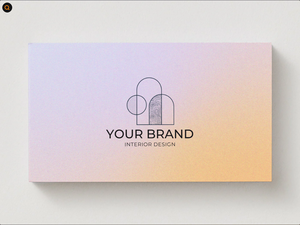 Promo Grosir Harga Pabrik Kartu Kertas Gradasi Ungu 90mm x 54mm Cetak Nama Merek LOGO Kartu Nama Bisnis Sesuai Pesanan - Product Image 3