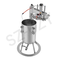 Réservoirs sous pression standard et sur mesure en acier inoxydable, cuves sous pression avec agitateur, entonnoirs de niveau résistants à la corrosion personnalisables