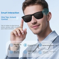 Nouvelles lunettes de traduction IA avec traduction en temps réel, assistant vocal IA, commande tactile, charge magnétique, monture en PC