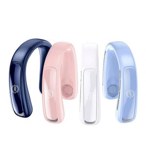 Factory Wholesale High Quality Wearable <b>Neck</b> <b>Fan</b> Hands-Free Digital Display Outdoor Rechargeable Air Cooling <b>Portable</b> Bladeless - Product Image 1
