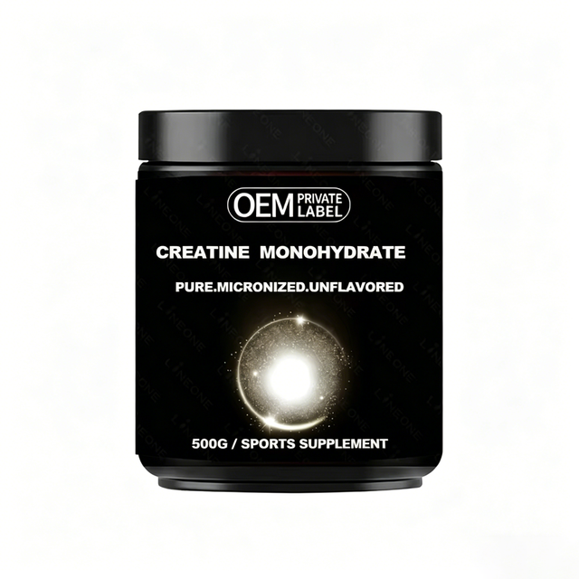High Quality 80% Pure Unflavored Creatine Monohydrate Powder 500g Adult Health Food Grade Workout Supplement