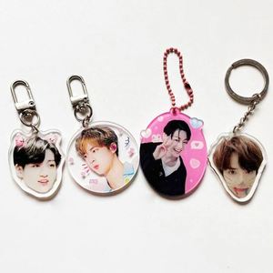 Wholesale <b>Personalized</b> <b>Keychain</b> Factory Made Custom Design Celebrity Mini Acrylic <b>Keychain</b> - Product Image 1