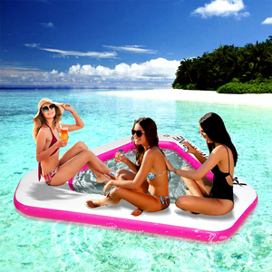 Hamac gonflable pour trampoline à eau flottant pour plusieurs personnes pour la pêche - Product Image 1