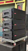 LA-6 Dual 12 pulgadas Sistema de sonido profesional para DJ 800W Activo y pasivo Line Array Speaker Equitment