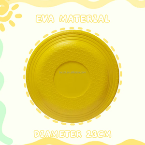 Disque volant pour chien en mousse EVA naturelle, écologique, inodore, jouet à mâcher pour chien, entraînement en plein air - Product Image 4