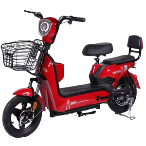 2025 di alta qualità bici elettrica Stock Shipping 350W 14 pollici bici elettrica 48V 12Ah pneumatico altre bici elettriche da città in vendita - Product Image 1