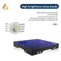 Bühnenbeleuchtung Gehärtetes Glas Magnetisches Infinity-Spiegelpanel 3D-Effekt LED-Tanzfläche für Hochzeit und Party