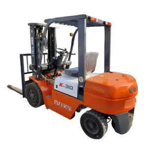 Second hand HELI CPCD30 3 Ton used forklift construction machine