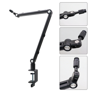 Brazo <span class=keywords><strong>de</strong></span> Micrófono Profesional <span class=keywords><strong>para</strong></span> <span class=keywords><strong>Estudio</strong></span>, Aleación <span class=keywords><strong>de</strong></span> Aluminio, 360° °   Soporte Giratorio <span class=keywords><strong>para</strong></span> Micrófono <span class=keywords><strong>para</strong></span> Podcast/<span class=keywords><strong>Estudio</strong></span>/Juegos, Venta al Por Mayor - Product Image 1