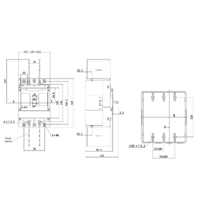 เบรกเกอร์วงจรแบบถอดได้ MeTEK7 สำหรับแรงดันต่ำ (MCCB) - Product Image 4