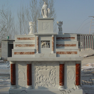 Altar de mármol alto de la Virgen María y Ángel <span class=keywords><strong>para</strong></span> Iglesia - Product Image 4