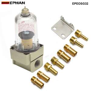 EPMAN-miniseparador de aceite para motocicleta y coche, tanque con filtro interno para motor con adaptador de lengüeta EPEOSG32, 6 piezas - Product Image 1
