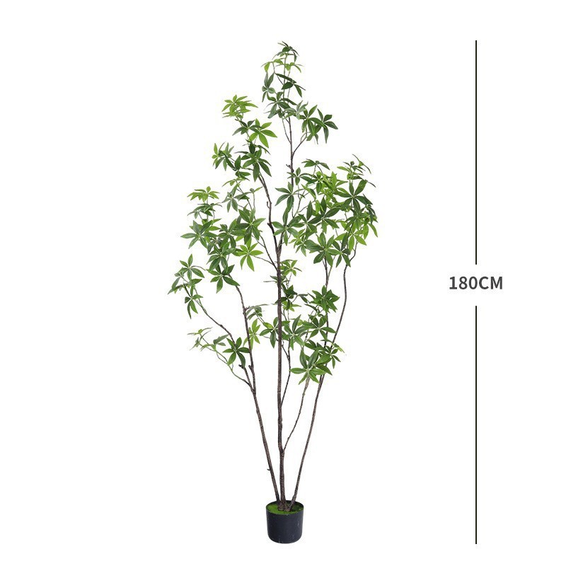 Arbre à argent à petites feuilles (Type A), 180 cm