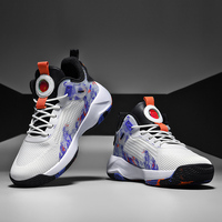Nouvelles chaussures de sport antidérapantes, durables et tendance, en caoutchouc, style basket-ball pour hommes, baskets Hombres