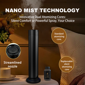 Tốt nhất xem xét đa chức năng máy lọc không khí LED sạc không dây mùi hương vật nuôi thân thiện không dùng nước tinh dầu hương thơm khuếch tán - Product Image 3