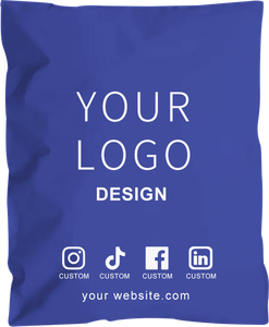 Enveloppes en polyéthylène personnalisées avec logo, écologiques, personnalisées, avec fermeture éclair, pour l'expédition, emballages, sacs de messagerie - Product Image 1