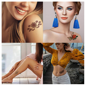 Autoadesivo del tatuaggio del petto temporaneo artificiale impermeabile personalizzato per l'autoadesivo del tatuaggio di uomini <span class=keywords><strong>e</strong></span> donne - Product Image 2
