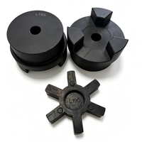 Accouplement flexible à mâchoires L190 en fonte avec élastomère NBR pour transmission de puissance moteur, pompe, réducteur