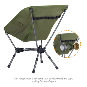 Haute qualité en plein air pliant tactique adultes <span class=keywords><strong>Camping</strong></span> tabouret en aluminium Ultra léger pliable plage <span class=keywords><strong>Camping</strong></span> lune <span class=keywords><strong>chaise</strong></span> - Product Image 3