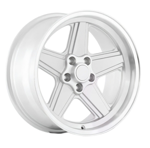 ล้อแม็กซ์อะลูมิเนียมหล่อสีเงินแบบห้าก้าน ขนาด 16-17 นิ้ว สำหรับรถยนต์เมอร์เซเดส-เบนซ์ <span class=keywords><strong>W124</strong></span>/W205/W202-212 ได้รับการรับรองมาตรฐาน DOT ขายดี - Product Image 1