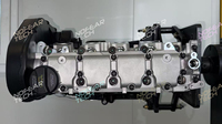 BAH Bloc Moteur Nu 1.6L 8V SOHC avec Culasse en Aluminium, Ensemble Moteur Compatible VW Polo Golf Fox EA111