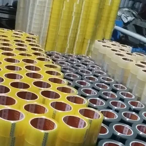 Ruban adhésif d'emballage BOPP transparent simple face |   Ruban adhésif d'étanchéité pour cartons en acrylique sensible à la pression, vente en gros - Product Image 5