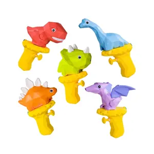 Il più nuovo giocattolo per pistola ad acqua di dinosauro per bambini giocattoli estivi per l'acqua premere pistole a spruzzo d'acqua giochi da spiaggia per piscine all'aperto
