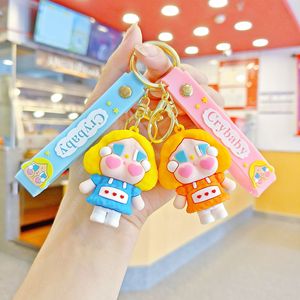 Lindo Llavero de Niña Llorona, Figura 3D de Plástico Suave con Correa para la Muñeca, para Fanáticos del Anime y Decoración Diaria - Product Image 1