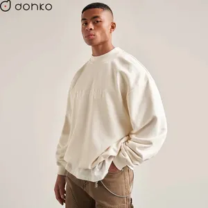 custom 80% cotton 20% polyester 450 GSM heavy weight jumper represent sweatshirt