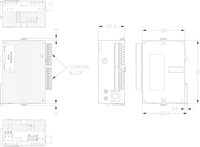 Controlador Lógico Programable Delta PLC DVP12SA211R Hecho en China