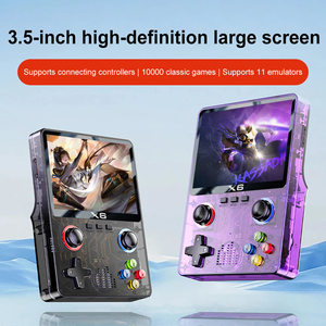 Console de jeu X6 3.5 "IPS écran portable rétro poche Console de jeu vidéo <span class=keywords><strong>Arcade</strong></span> sans fil 3D Joystick 11 émulateurs 10000 jeux - Product Image 2