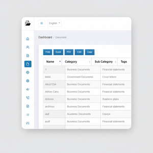 Software de sistema de gestión de documentos basado en la Web con tecnología y características avanzadas - Product Image 1
