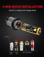 New Canbus Fehlerfrei T10 LED Canbus 3 LED Hot Selling W5W t10 3SMD LED Hoch leistungs auto Auto Wedge Lights Parken