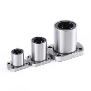 Fabricant de roulements linéaires à tige lisse de qualité industrielle LMH-UU, fournis avec des roulements à billes coulissants et des brides elliptiques - Product Image 5