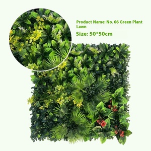 40*60cm hierba biónica verde planta Artificial decoración Interior paisaje pared de fondo para Centro Comercial área escénica tienda - Product Image 3