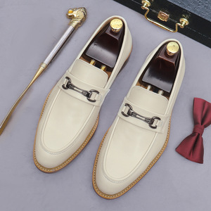 Nouvelles chaussures de ville en cuir véritable – élégantes, en cuir souple, à enfiler, confortables et respirantes - Product Image 4