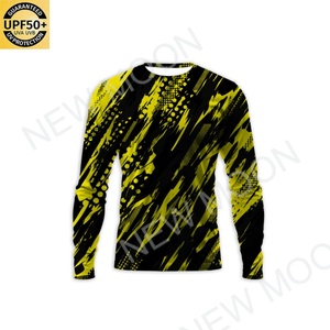 เสื้อตกปลาแบบกำหนดเองได้ แห้งเร็ว ป้องกันแสงแดด UPF50+ เสื้อเปล่าสำหรับตกปลา แขนยาวสำหรับผู้ชาย - Product Image 1