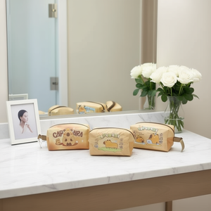 Borsa Cosmetica Capbara 19x11x9cm, Pochette per Trucchi con Design Animale Carino - Product Image 3