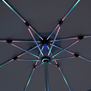 <span class=keywords><strong>Parasol</strong></span> de Patio Extérieur Jardin Parapluies Solaires Extérieur avec <span class=keywords><strong>Led</strong></span> Parasols Télécommande Extérieur Restaurant Parapluie - Product Image 4