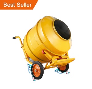 China Harga Murah 80L 100L 140L 180L 200L 300L Listrik Portabel Roda Kecil Mixer Beton - Product Image 2